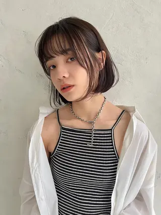 ミディアム レイヤー,ボブ / 彩未のヘアスタイル