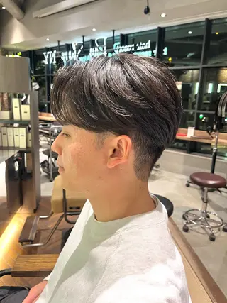 メンズ 志賀 楓のヘアスタイル