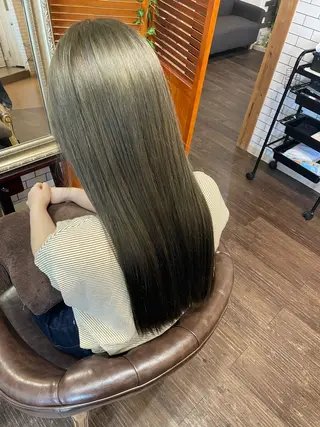 ロング カラー 髪質改善カラー💛 NANOHAのヘアスタイル