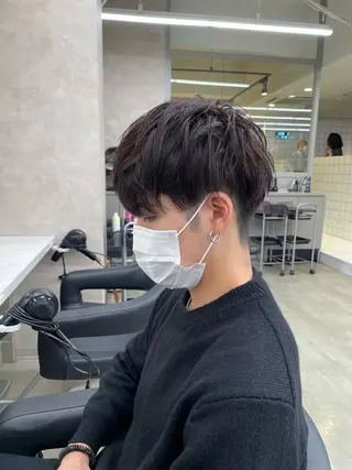 ショート カラー パーマ ヘアアレンジ メンズ 🔷横浜/メンズ TAKUMI🔷のヘアスタイル