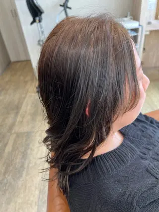 ミディアム カラーモデル募集中✨ MIKUのヘアスタイル