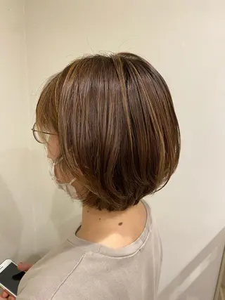 ショート カラー 藤井マドカ ✂︎のヘアスタイル
