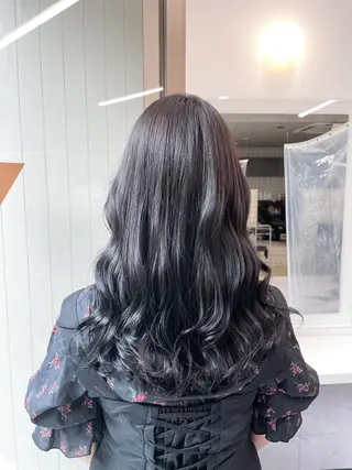 ロング カラー ヘアアレンジ 透明感×韓流ハイ トーン🫧RYUTAのヘアスタイル