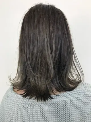 ミディアム カラー 髪質改善サロン 心斎橋ARCHEのヘアスタイル
