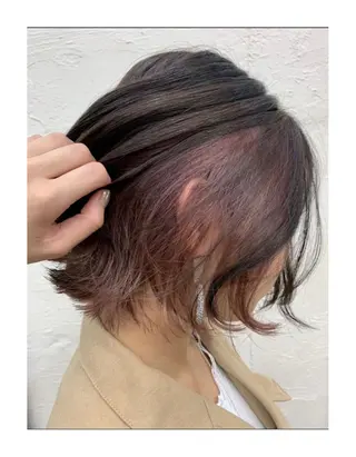 ミディアム natsuki .のヘアスタイル