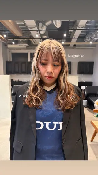 ミディアム 🎀RAMU🎀 暖色カラー/透明感のヘアスタイル