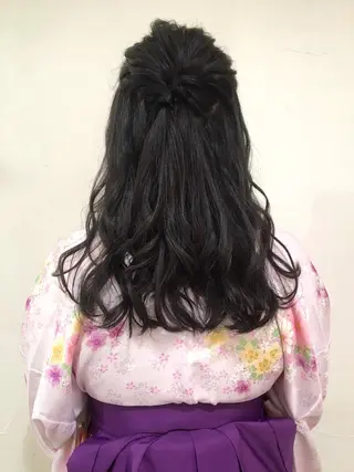 ヘアアレンジ 乳井 悠香のヘアスタイル