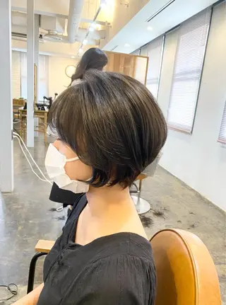 ショート 髪質改善推し 巽のヘアスタイル