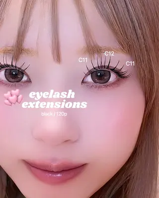 マツエク・マツパ うめもと みはるのマツエク・マツパデザイン