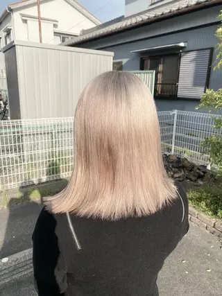 カラー SALOWIN栄 高須大貴のヘアスタイル