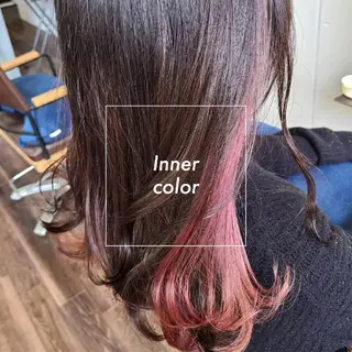 セミロング カラー ヘアアレンジ terra✂️川嶋 大輔のヘアスタイル