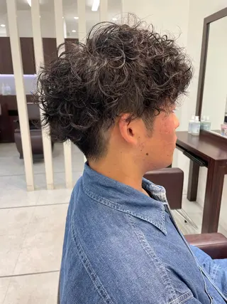 パーマ メンズ 【千葉駅南口歩1分】 MAKAのヘアスタイル