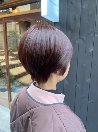 カラー 林 萌々のヘアスタイル