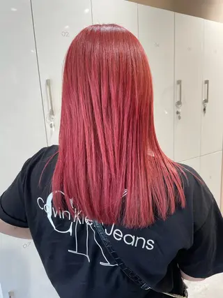 ロング 寺尾 遥のヘアスタイル