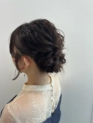 ヘアアレンジ 髪質改善/韓国/ ヘアセット/夏美のヘアスタイル