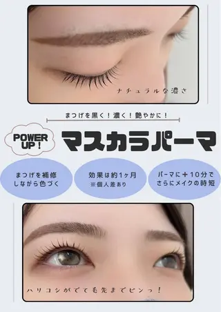 マツエク・マツパ まつげと美肌のお店 nalucaのマツエク・マツパデザイン