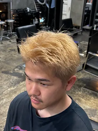 ショート メンズ 川尻 竜正のヘアスタイル