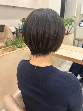 ショート 💛🤍U too e’s 鎌倉🧸のヘアスタイル