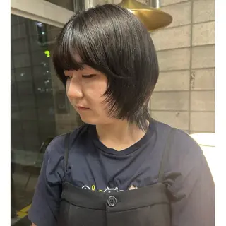 カエデ🐬 カットカラーモデルのヘアスタイル