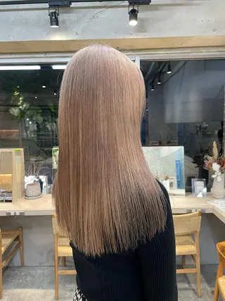 ロング カラー メンズブリーチカラー ❤︎hirokoのヘアスタイル