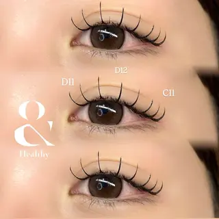 マツエク・マツパ Mell Yuuna ♡パリエク /束感のマツエク・マツパデザイン