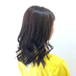セミロング カラー 🌈ぷる艶カラー🌈 髪質改善👑柳沼尚貴のヘアスタイル