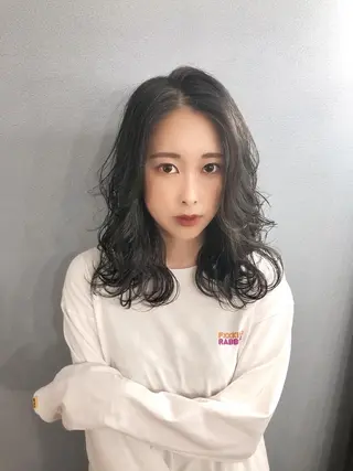セミロング カラー 【 DIPTH 】 代表コウキ🥇のヘアスタイル