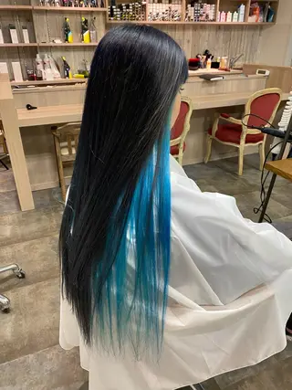 ロング ハイトーンボブ Mizuki.のヘアスタイル