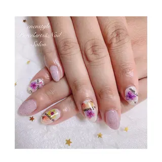 ミディアム ネイル 👑enen style👑のネイルデザイン