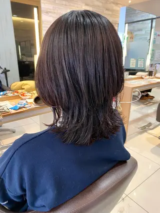 ミディアム 波巻き/メンズ/ ショート/☆いとみなのヘアスタイル