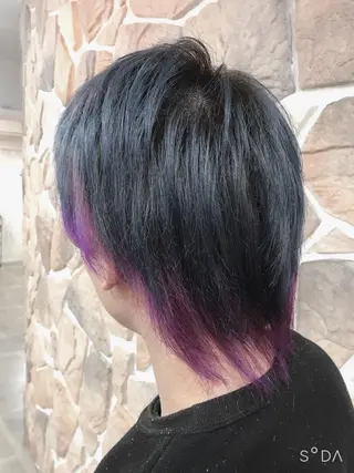 メンズ ヲタク美容師 店長　上原のヘアスタイル
