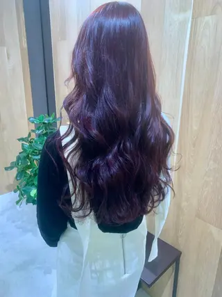 ロング カラー natsu fujinoのヘアスタイル
