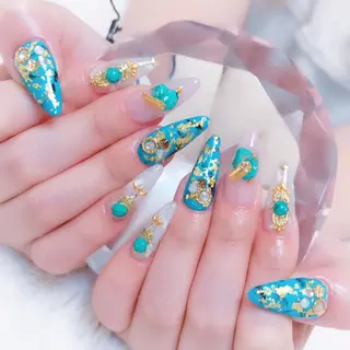 ネイル 🩵池袋heart nail🩵のネイルデザイン