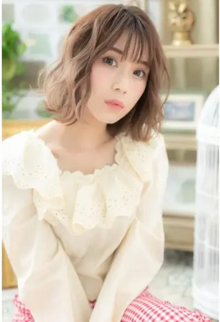 ミディアム 中野 雄介のヘアスタイル