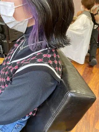 ミディアム カラー 小木曽智美 /ボブ/ショートのヘアスタイル