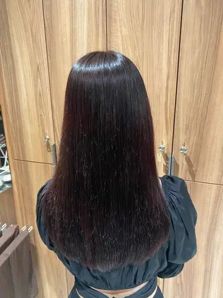 ロング kou🌥️レイヤー /艶カラーのヘアスタイル