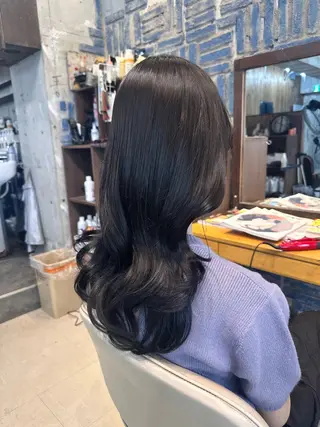 ロング Kaori / P’s 渋谷のヘアスタイル