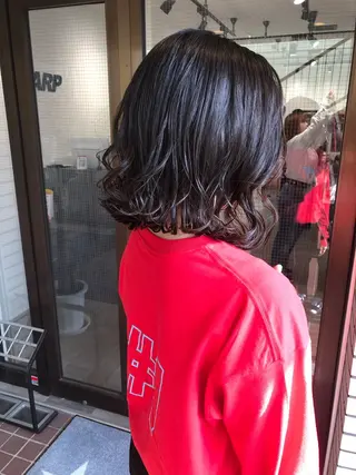 ミディアム 🤍2nd🤍田所 美希のヘアスタイル
