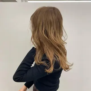 セミロング カラー SANC hair salonのヘアスタイル