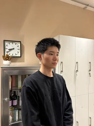 ショート メンズ 勝山 雪菜のヘアスタイル