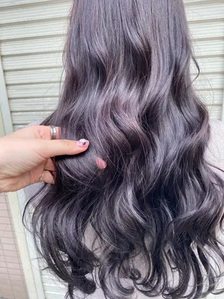 ロング カラー 枚方 tomee 🦋南部 しほ🦋のヘアスタイル