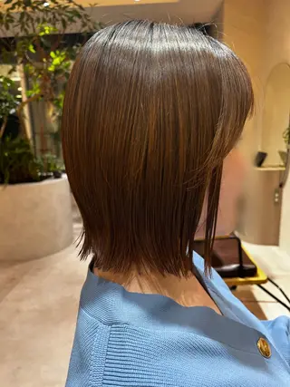 ミディアム Ha naのヘアスタイル