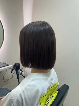 ショート カラー 韓国🇰🇷艶髪 ケアカラーSHURIのヘアスタイル