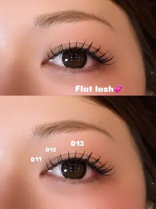 マツエク・マツパ eyelash Anmut Lunaのマツエク・マツパデザイン