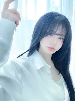 ロング パーマ 田中 アキオのヘアスタイル