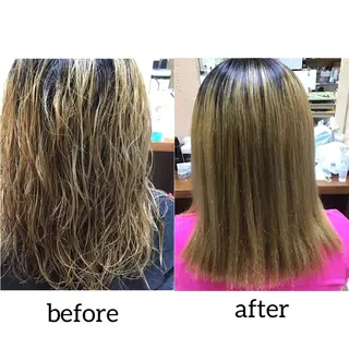 ミディアム 根本 未由のヘアスタイル