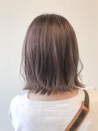 ミディアム 髪質改善・ クロスパーマ◎倉澤のヘアスタイル