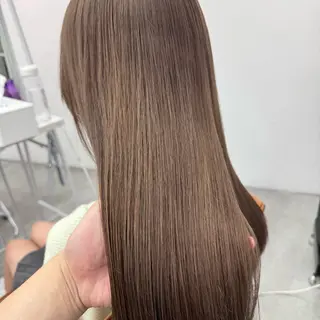 ロング カラー ヘアアレンジ ブリーチなしカラー /新百合ヶ丘/安形翔のヘアスタイル