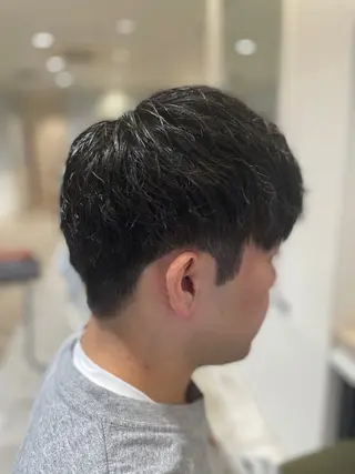 ショート パーマ メンズ メンズパーマ/カット / 古川 諒のヘアスタイル