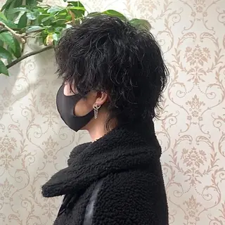 パーマ メンズ メンズパーマ&メンズ 縮毛矯正/平野/渋谷のヘアスタイル